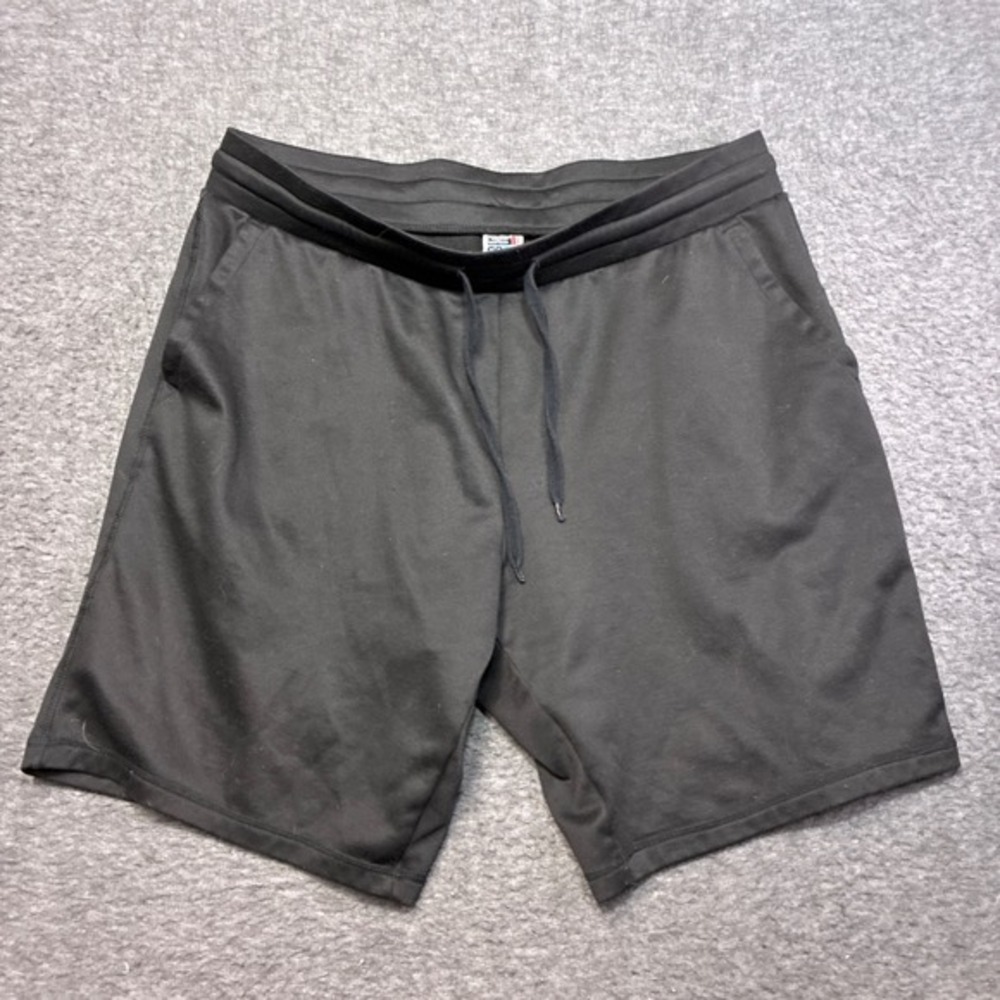 32 Degrees Cool‎ Athletic Shorts Mens XL Black Drawstring Mesh Pockets